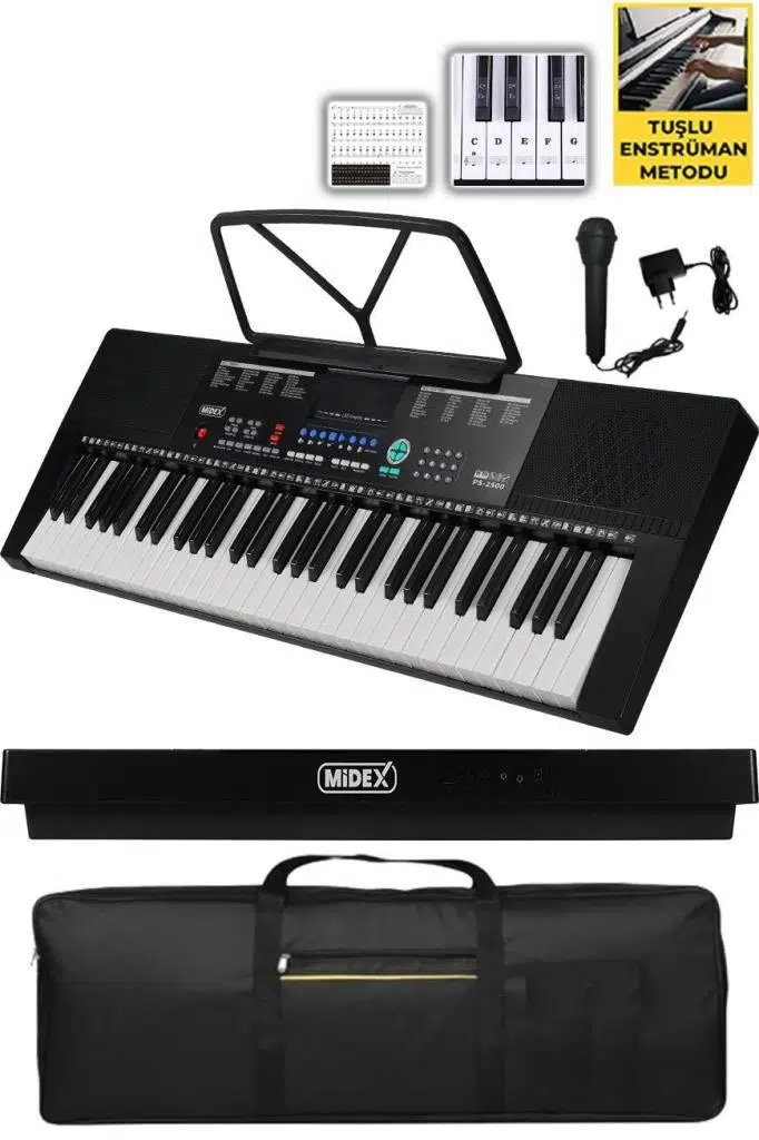 Midex PS-2500-OUT 61 Tuşlu Org (OUTLET) Midex PS-2500-OUT 61 Tuşlu Org (OUTLET)