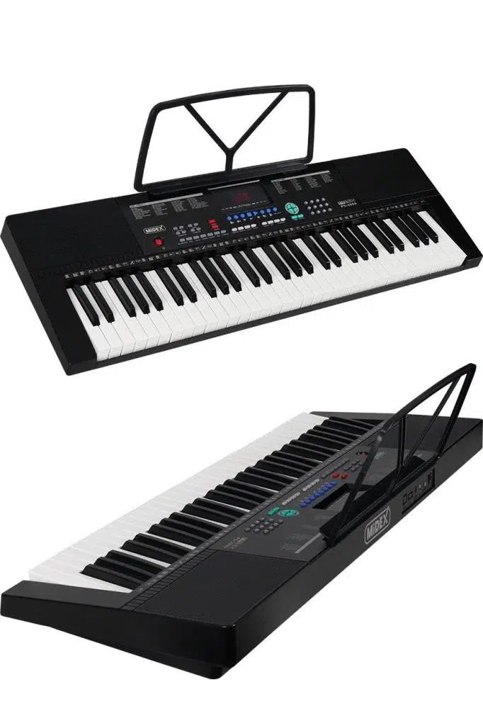 Midex PS-2500KS LED Ekran 61 Tuşlu Org Klavye (Stand Çanta Kulaklık Adaptör Notalık Metod) Midex PS-2500KS LED Ekran 61 Tuşlu Org Klavye (Stand Çanta Kulaklık Adaptör Notalık Metod)