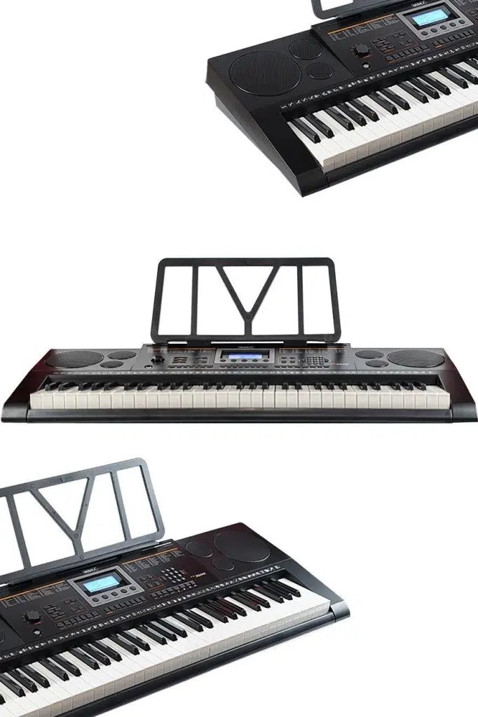 Midex PS-3500KS Tuş Hassasiyetli 61 Tuşlu Org (Stand Çanta Kulaklık Notalık Adaptör Metod)