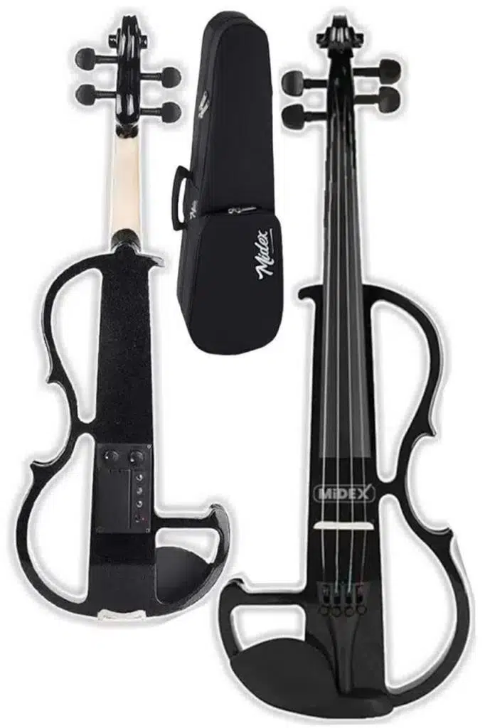 Midex RCZ-606BK-AMP Elektro Keman ve Şarjlı Anfi Seti