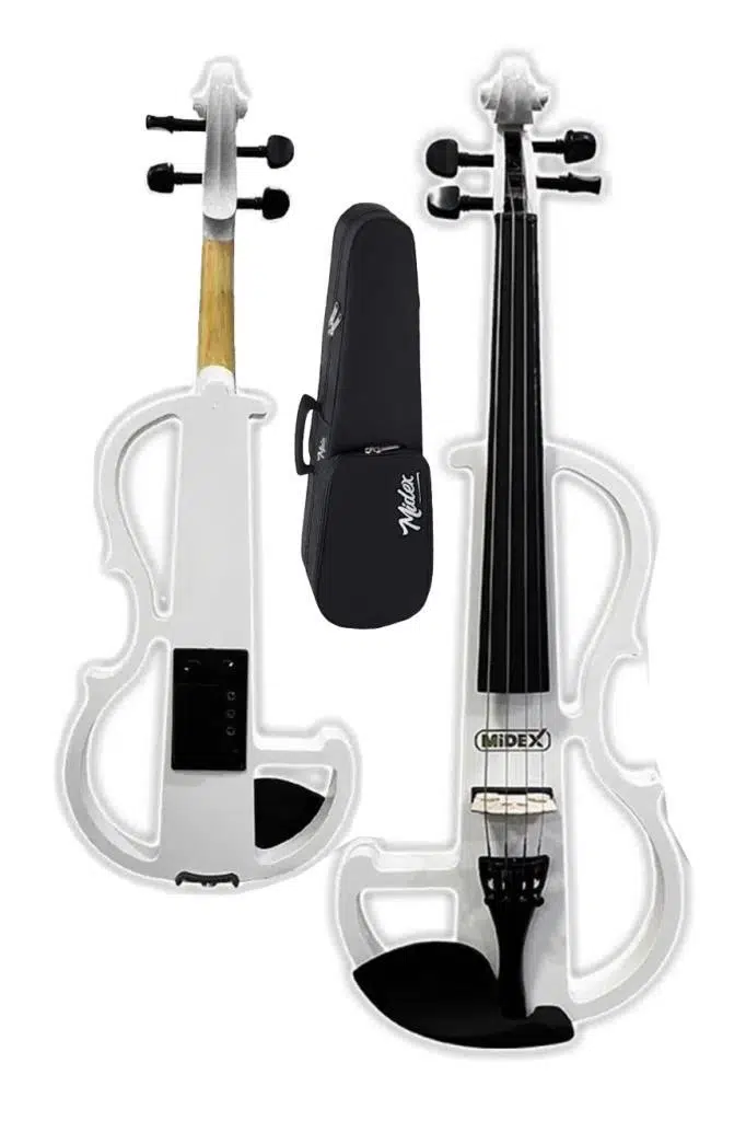Midex RCZ-606WH-PAK Elektro Keman ve Şarjlı Hoparlör Anfi Mikrofon Seti
