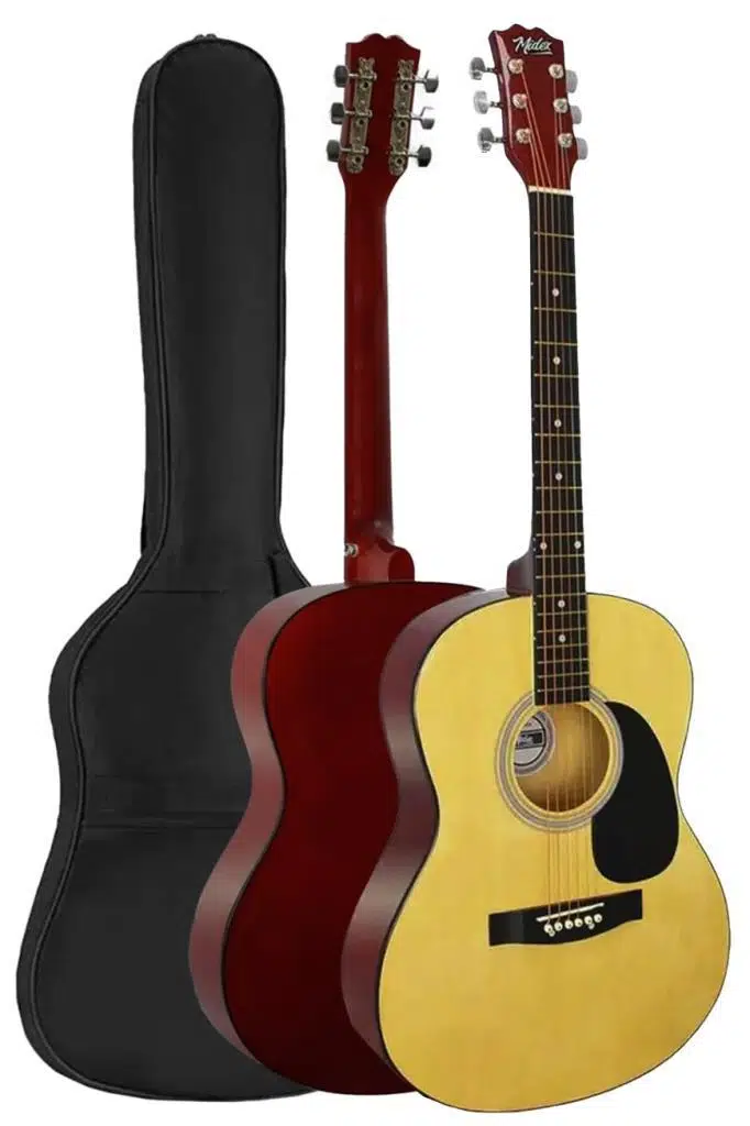 Midex RG-530NT Kaliteli Natural 40 İnç Akustik Gitar Seti 4/4 Yetişkin