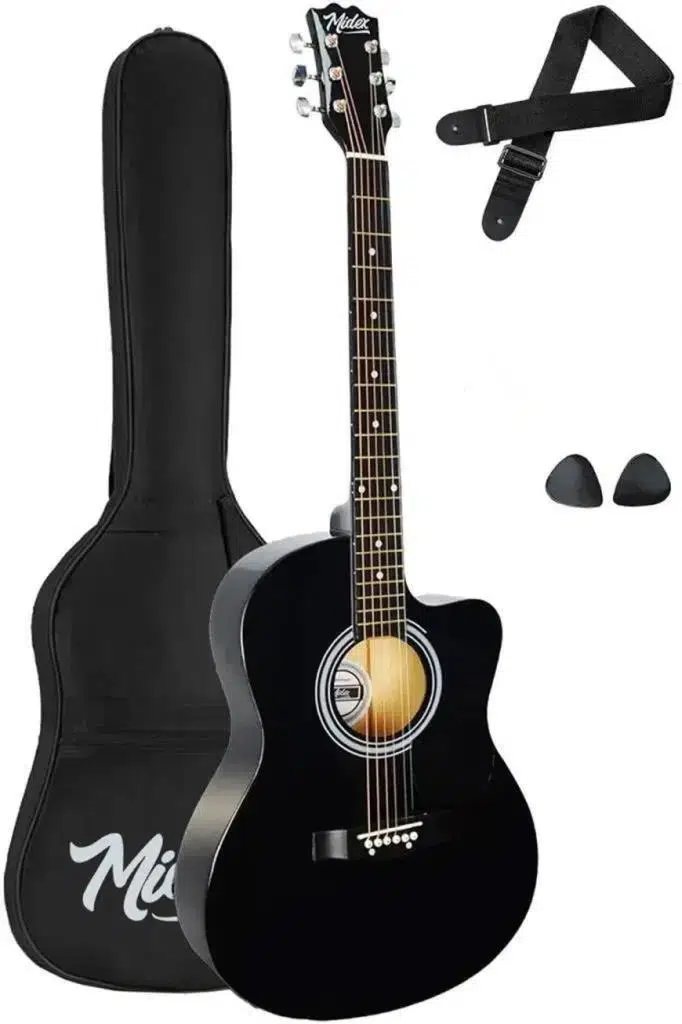 Midex RG-540BK-OUT Kesik Kasa Siyah 40 İnç Akustik Gitar Seti 4/4 (OUTLET) Midex RG-540BK-OUT Kesik Kasa Siyah 40 İnç Akustik Gitar Seti 4/4 (OUTLET)