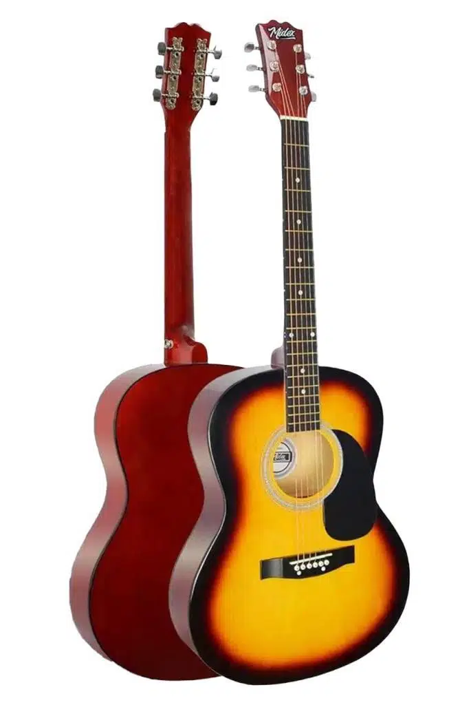 Midex RG-550SB Pack Kaliteli Sunburs 40 İnç Akustik Gitar Seti 4/4 Yetişkin