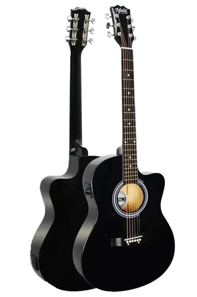 Midex RG-560BK Pack Siyah Elektro Akustik Gitar Full Set Ekolayzerli 40 İnç 4/4 Yetişkin
