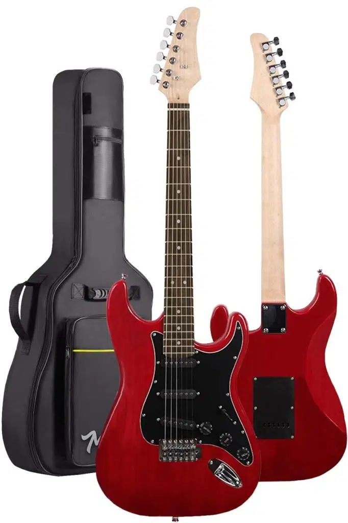 Midex RPH-30RD-35AMP Gül Klavye Strat Kasa SSS 35W Elektro Gitar Seti Midex RPH-30RD-35AMP Gül Klavye Strat Kasa SSS 35W Elektro Gitar Seti