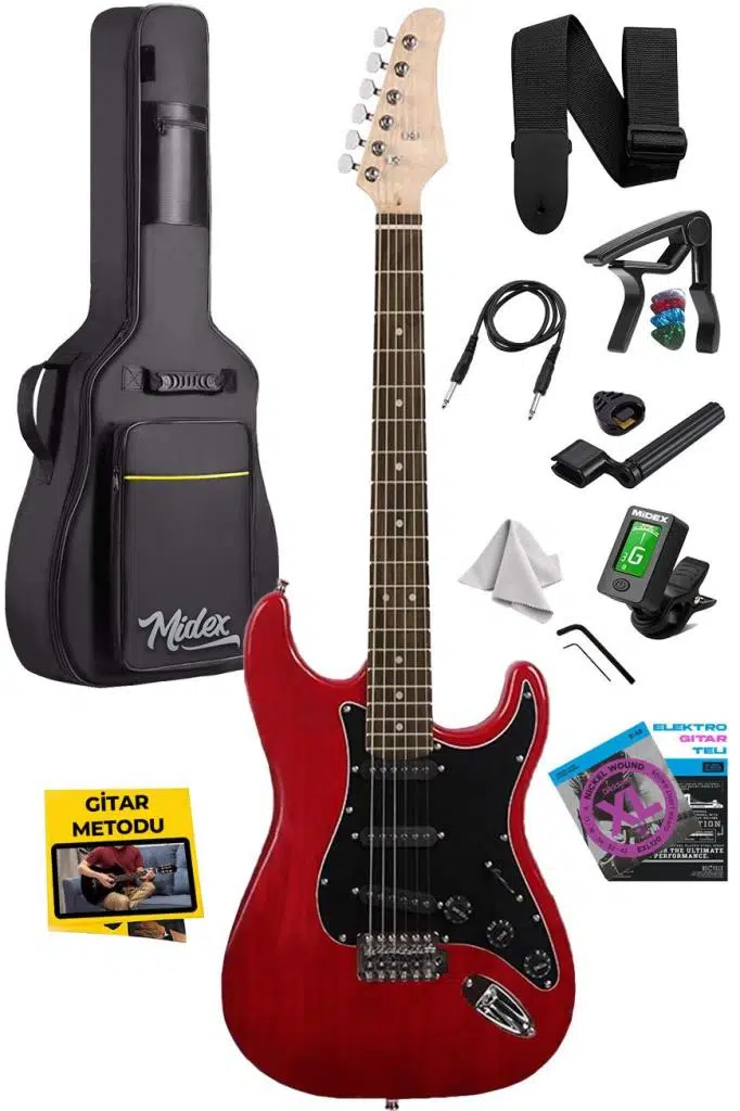 Midex RPH-30RD-OUT Elektro Gitar (OUTLET)
