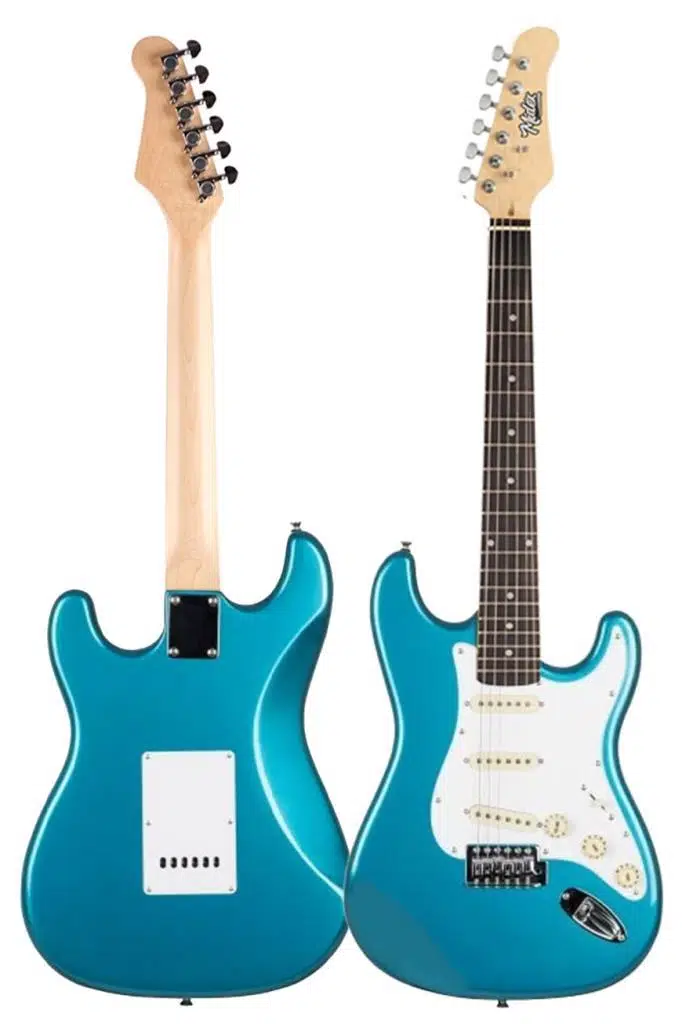 Midex RPH-30TR Turkuaz Renk Gül Klavye Strat Kasa SSS Elektro Gitar Seti Midex RPH-30TR Turkuaz Renk Gül Klavye Strat Kasa SSS Elektro Gitar Seti