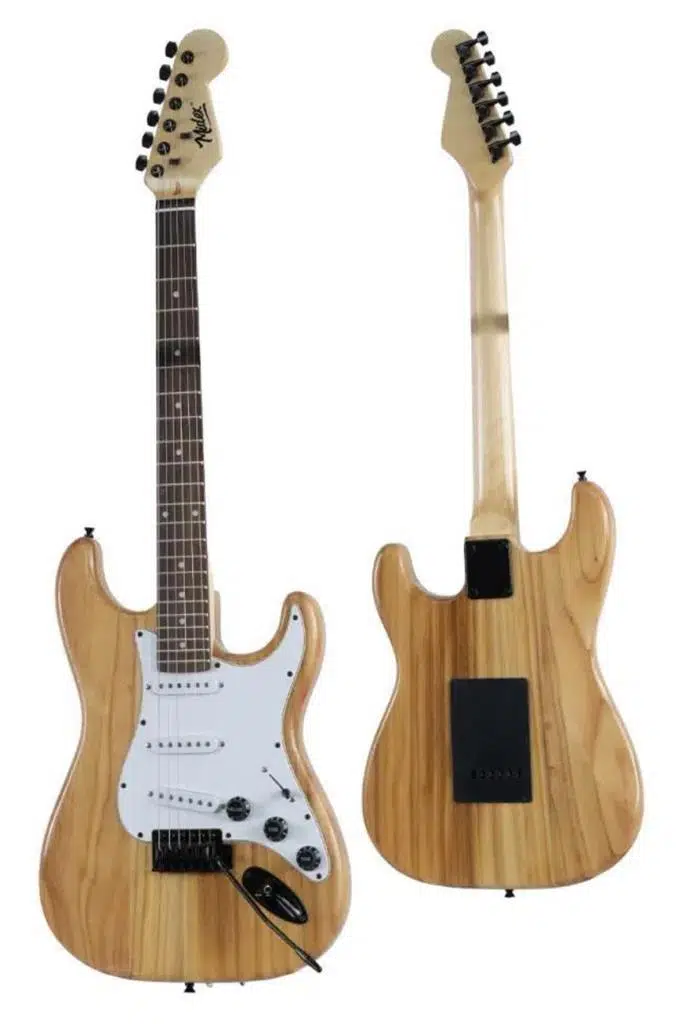 Midex RPH-320WD-50AMP Ahşap Renk Strat Kasa SSS 50W Amfili Elektro Gitar Seti Midex RPH-320WD-50AMP Ahşap Renk Strat Kasa SSS 50W Amfili Elektro Gitar Seti