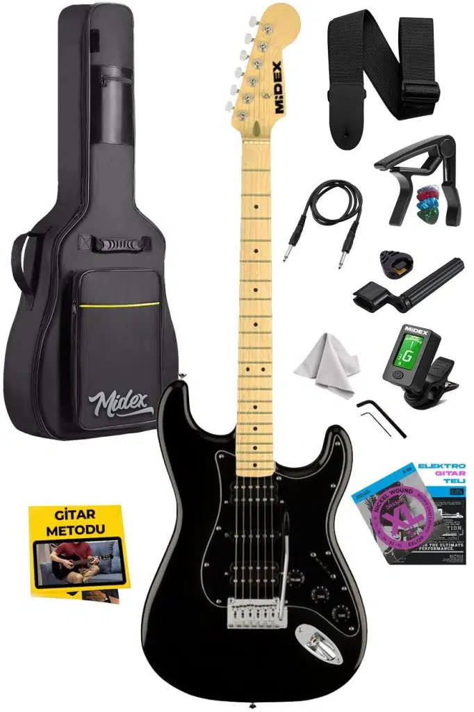 Midex RPH-40BK-OUT Elektro Gitar (OUTLET) Midex RPH-40BK-OUT Elektro Gitar (OUTLET)