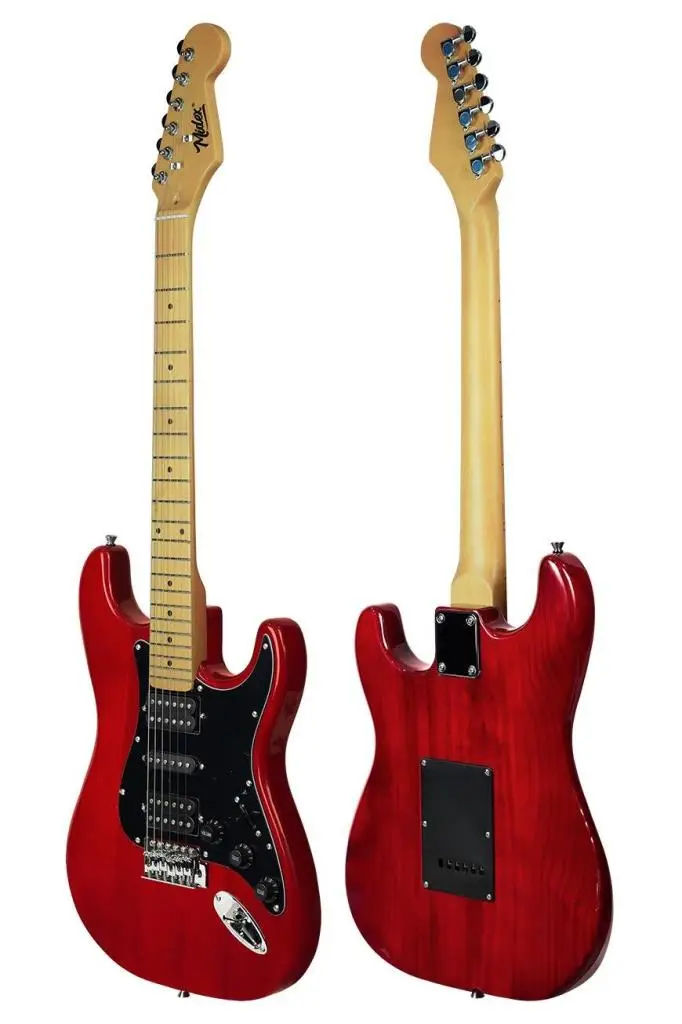 Midex RPH-40RD Profesyonel Elektro Gitar Seti HSH Manyetik Maple Klavye Üst Kalite