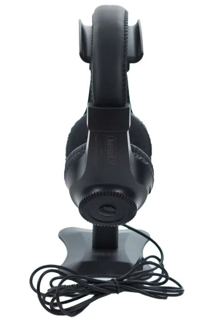 Midex RS-10ST Çok Amaçlı Stüdyo Referans Dinleme DJ Stereo Kulaklık + Stand