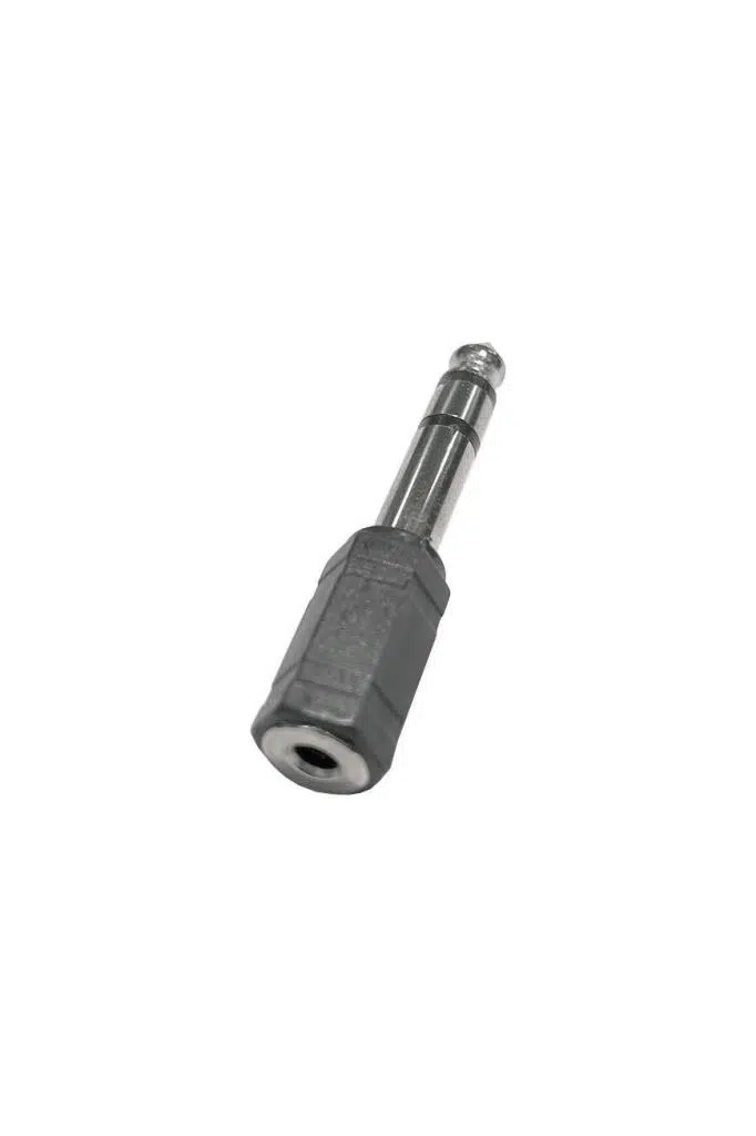 Midex SE1 Jack Adaptör 6.35mm Çevirici Silver Renk Adaptör Stereo Midex SE1 Jack Adaptör 6.35mm Çevirici Silver Renk Adaptör Stereo