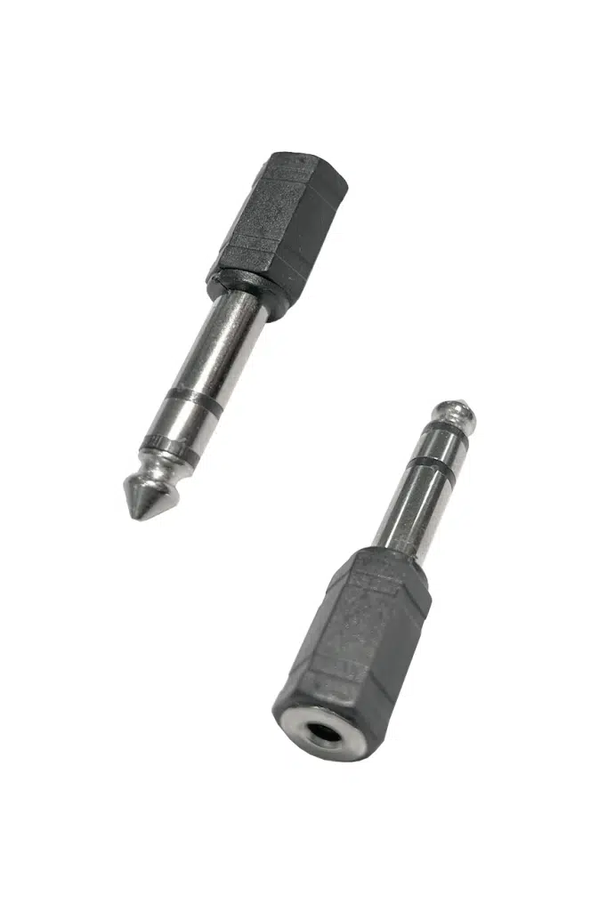Midex SE1 Jack Adaptör 6.35mm Çevirici Silver Renk Adaptör Stereo