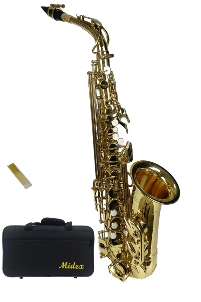 Midex SF-8000 Gold Profesyonel Alto Saksafon Çanta ve Aksesuar Dahil (Mib) Midex SF-8000 Gold Profesyonel Alto Saksafon Çanta ve Aksesuar Dahil (Mib)