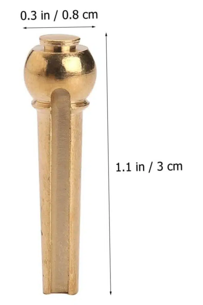 Midex SN-12 Akustik Gitar Köprü Pimi 6 Adet (GOLD) Midex SN-12 Akustik Gitar Köprü Pimi 6 Adet (GOLD)