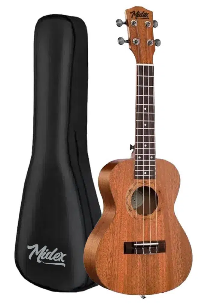 Midex SP-21ST Set Maun Soprano Ukulele (Çanta Metod Askı) Midex SP-21ST Set Maun Soprano Ukulele (Çanta Metod Askı)