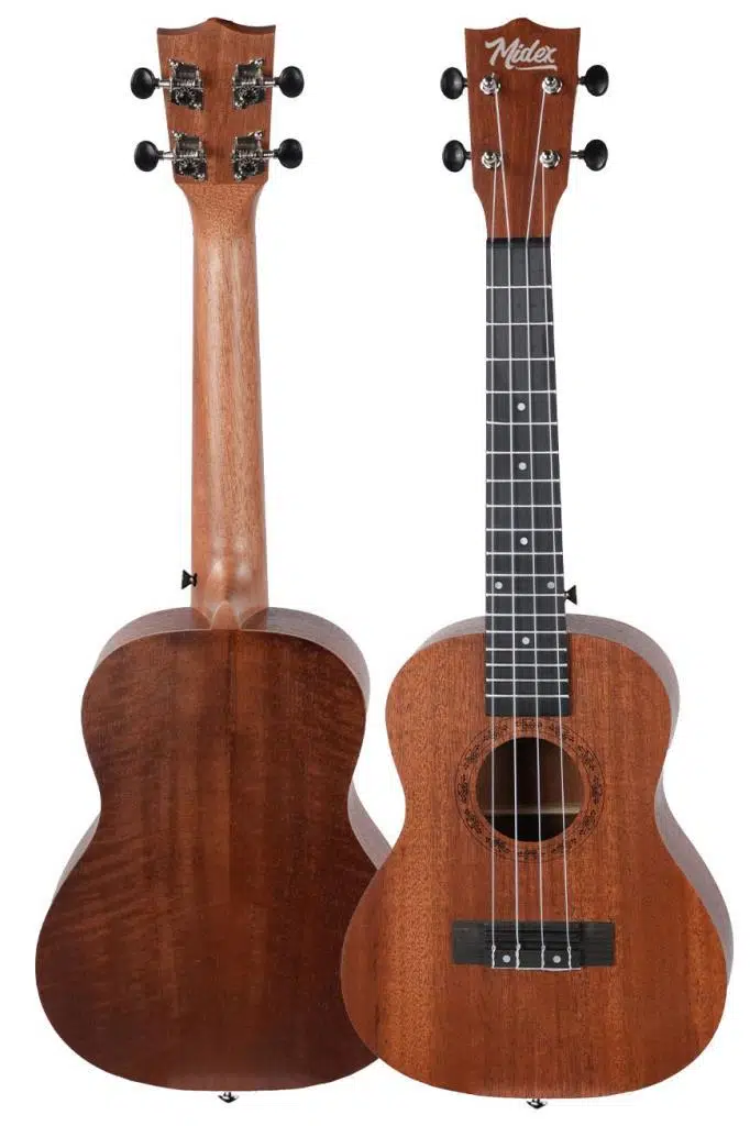Midex SPA-235M Kaliteli Maun Concert Ukulele Seti