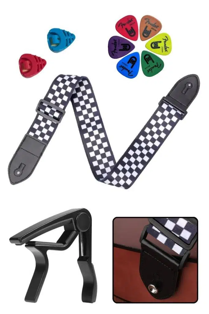 Midex SR-11WB-PAK Desenli Gitar Omuz Askısı Metal Capo ( 2 Pena Kutusu 6 Pena ) Midex SR-11WB-PAK Desenli Gitar Omuz Askısı Metal Capo ( 2 Pena Kutusu 6 Pena )