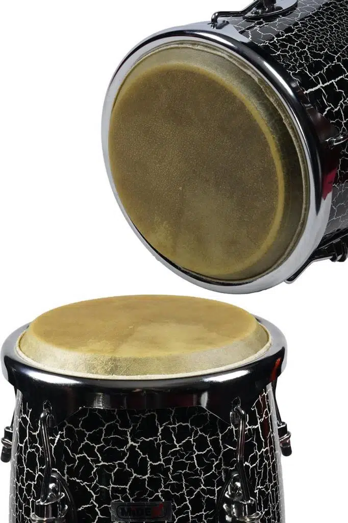 Midex TB-140 Profesyonel Desenli Özel Renk Doğal Ahşap Tumba Siam Meşesi Doğal Deri