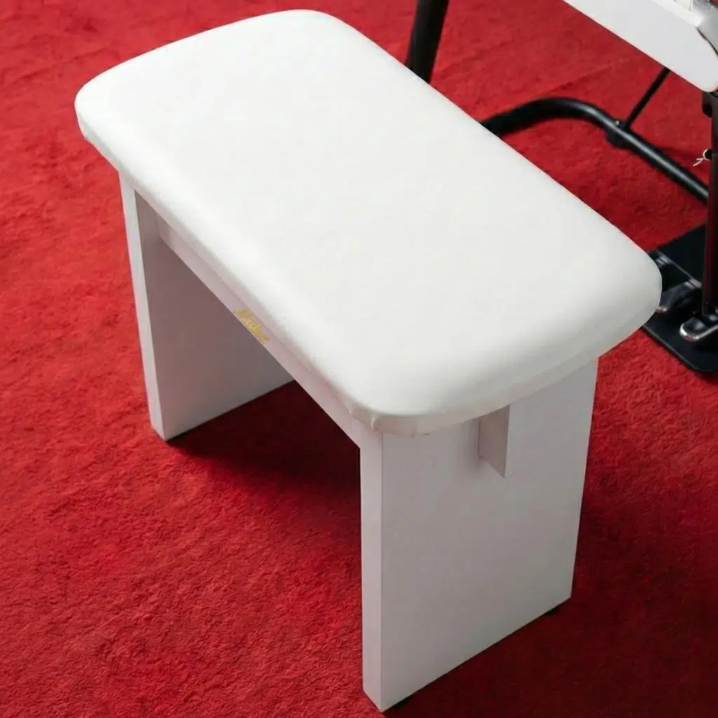 Midex TBX-122WH Kaliteli Piyano Taburesi Beyaz