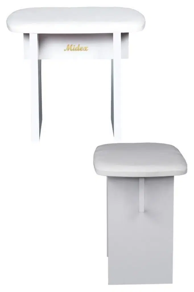 Midex TBX-122WH Piyano Taburesi Beyaz (OUTLET) Midex TBX-122WH Piyano Taburesi Beyaz (OUTLET)
