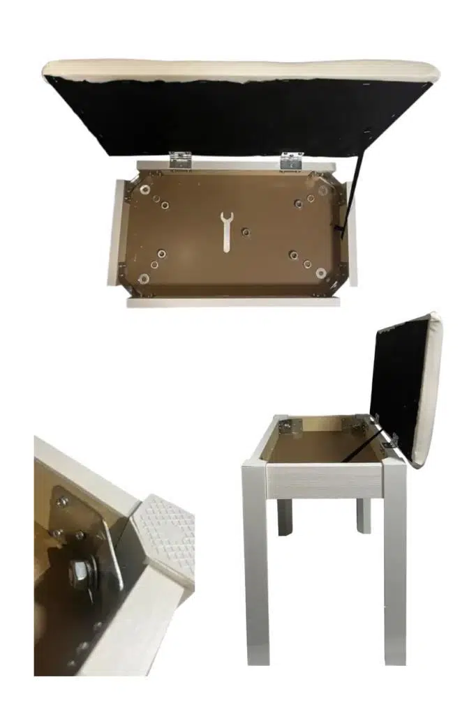 Midex TBX-144WH-OUT Piyano Taburesi (OUTLET) Midex TBX-144WH-OUT Piyano Taburesi (OUTLET)