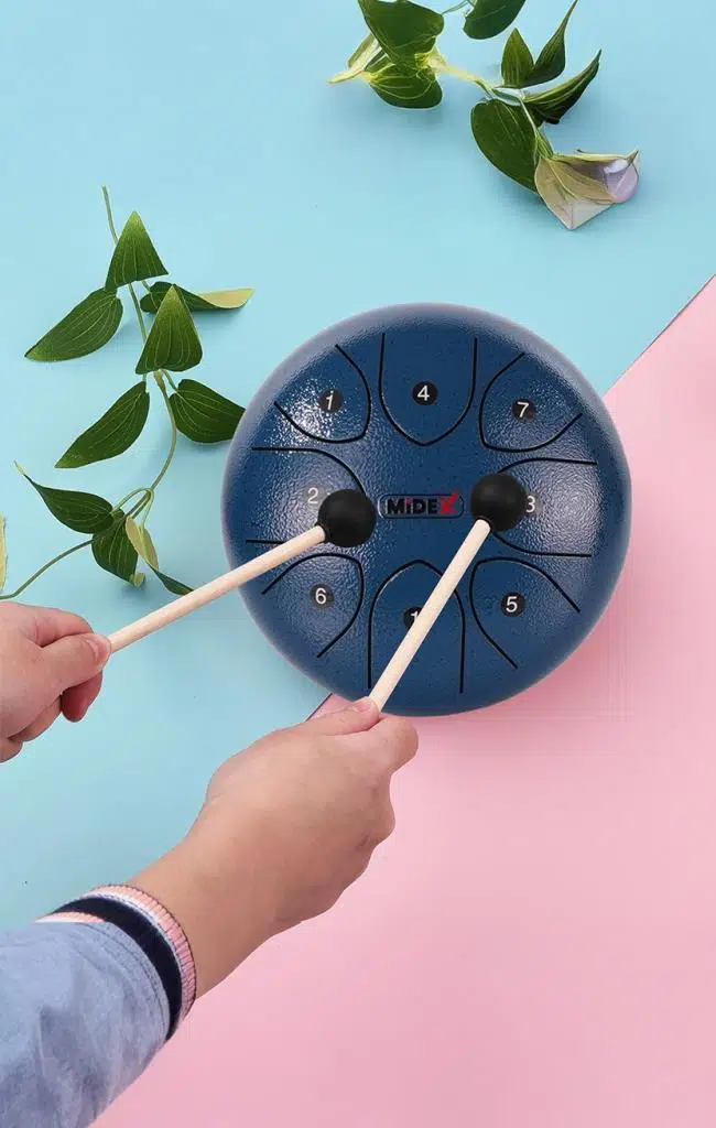 Midex TD-88BL Çelik Dil Davul Handpan 8 İnç 8 Ton Steel Tongue Drum Full Set Midex TD-88BL Çelik Dil Davul Handpan 8 İnç 8 Ton Steel Tongue Drum Full Set