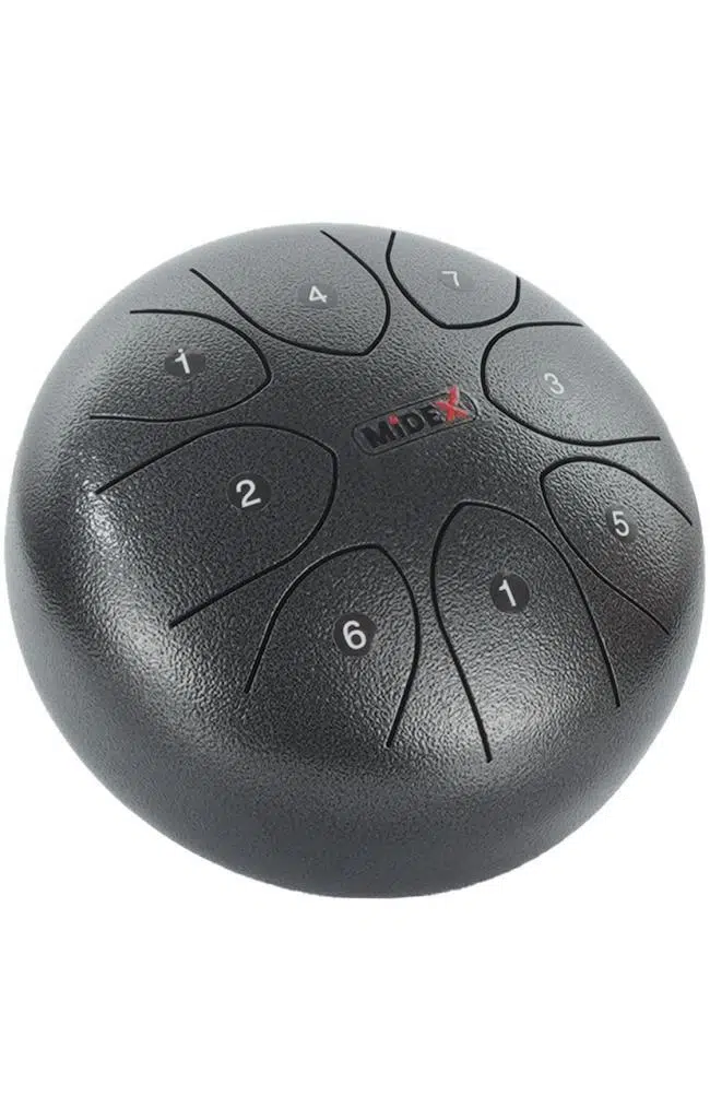 Midex TD-88SL Çelik Dil Davul Handpan 8 İnç 8 Ton Steel Tongue Drum Full Set Midex TD-88SL Çelik Dil Davul Handpan 8 İnç 8 Ton Steel Tongue Drum Full Set