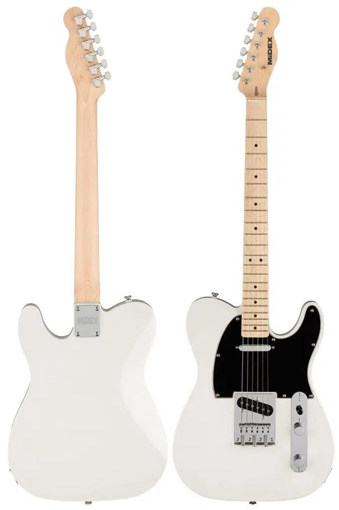 Midex TLX-50CR-25AMP Tele Kasa Maple Klavye 2 Single-Coil 25W Amfili Elektro Gitar Midex TLX-50CR-25AMP Tele Kasa Maple Klavye 2 Single-Coil 25W Amfili Elektro Gitar