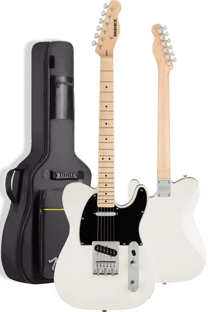 Midex TLX-50CR-30AMP Tele Kasa Maple Klavye 2 Single-Coil 30W Amfili Elektro Gitar Midex TLX-50CR-30AMP Tele Kasa Maple Klavye 2 Single-Coil 30W Amfili Elektro Gitar