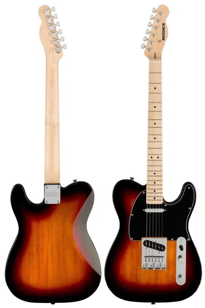 Midex TLX-50SB-30AMP Tele Kasa Maple Klavye 2 Single-Coil 30W Amfili Elektro Gitar Midex TLX-50SB-30AMP Tele Kasa Maple Klavye 2 Single-Coil 30W Amfili Elektro Gitar