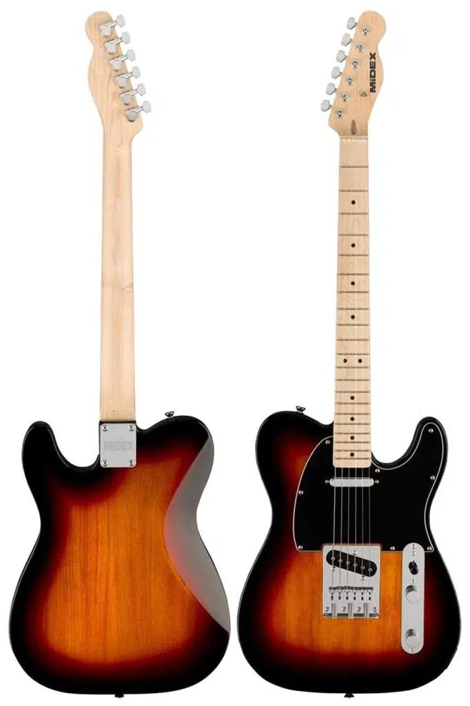 Midex TLX-50SB Tele Kasa Maple Klavye 2 Single-Coil Manyetik Elektro Gitar Midex TLX-50SB Tele Kasa Maple Klavye 2 Single-Coil Manyetik Elektro Gitar