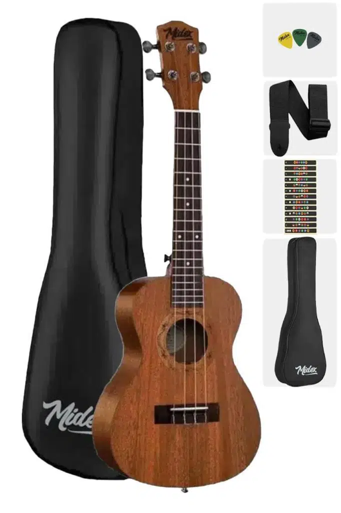 Midex TN-26M-OUT Tenör Ukulele (OUTLET) Midex TN-26M-OUT Tenör Ukulele (OUTLET)
