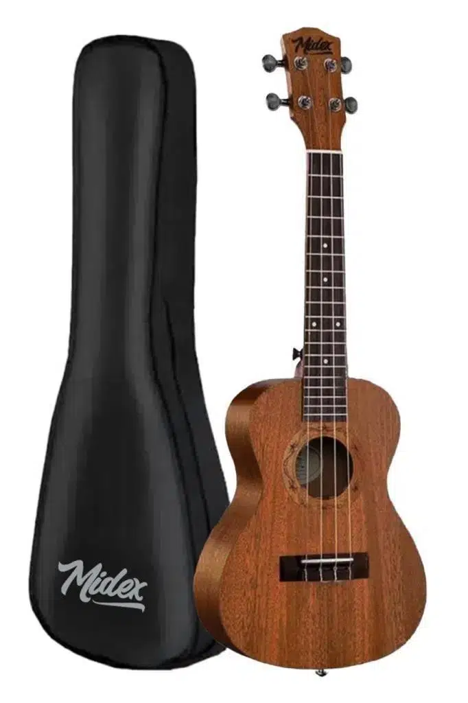 Midex TN-26M Set Maun Tenör Ukulele (Metod Nota Sticker Askı Pena) Midex TN-26M Set Maun Tenör Ukulele (Metod Nota Sticker Askı Pena)