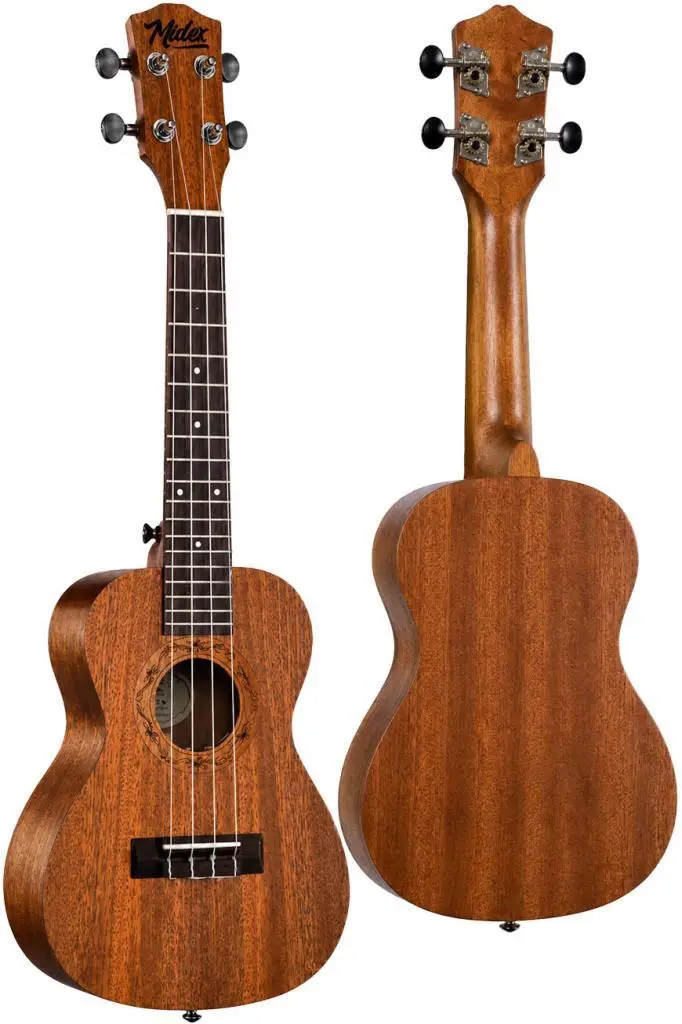 Midex TN-26MC Set Maun Tenör Ukulele (Metod Nota Sticker Askı Pena)