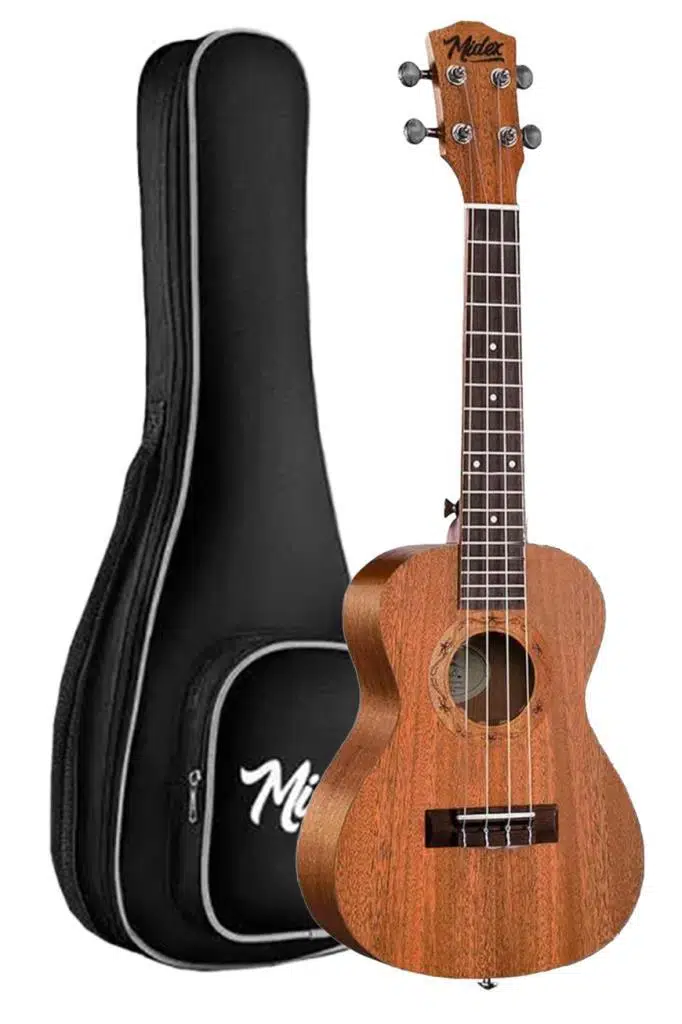 Midex TN-26MC-ST Set Maun Tenör Ukulele (Softcase Stand Tuner Capo Metod Nota Sticker Askı Pena) Midex TN-26MC-ST Set Maun Tenör Ukulele (Softcase Stand Tuner Capo Metod Nota Sticker Askı Pena)