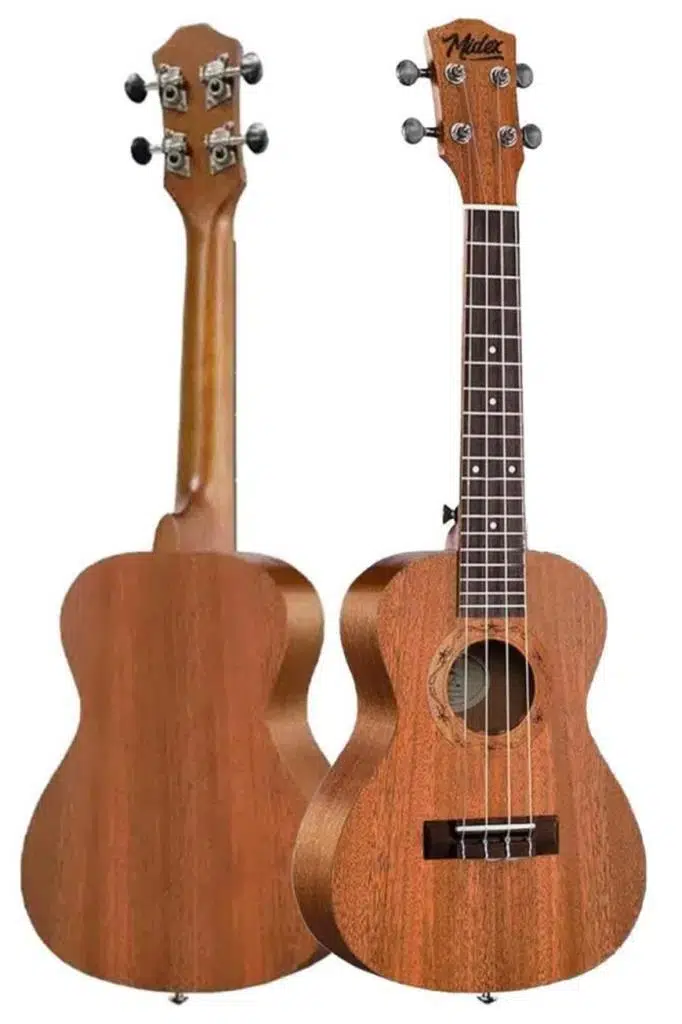 Midex TN-26MC-ST Set Maun Tenör Ukulele (Metod Nota Sticker Askı Pena)