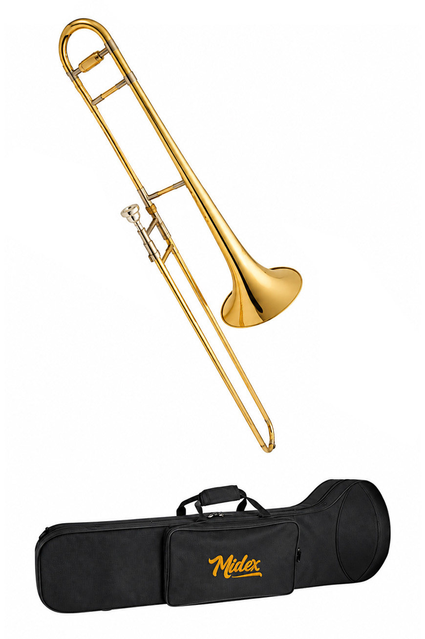 Midex TRM-145A Alto Trombon Bb/F Nota Sehpası ve Telefon Tutuculu Set