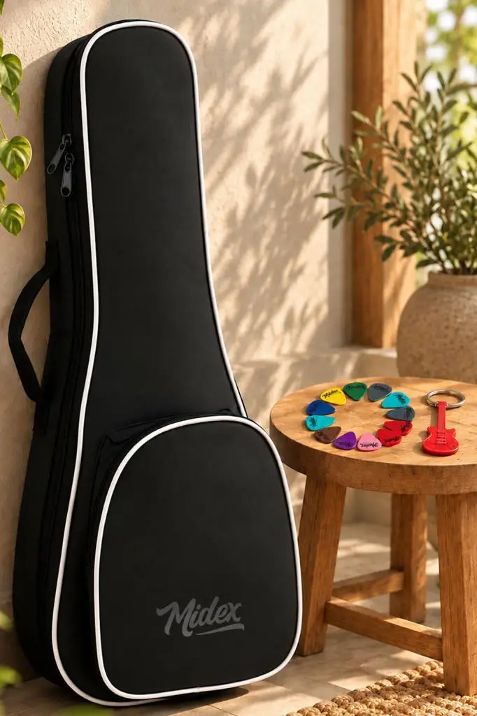 Midex UCS-24 Concert Ukulele Çantası Gigbag Softcase Kılıf