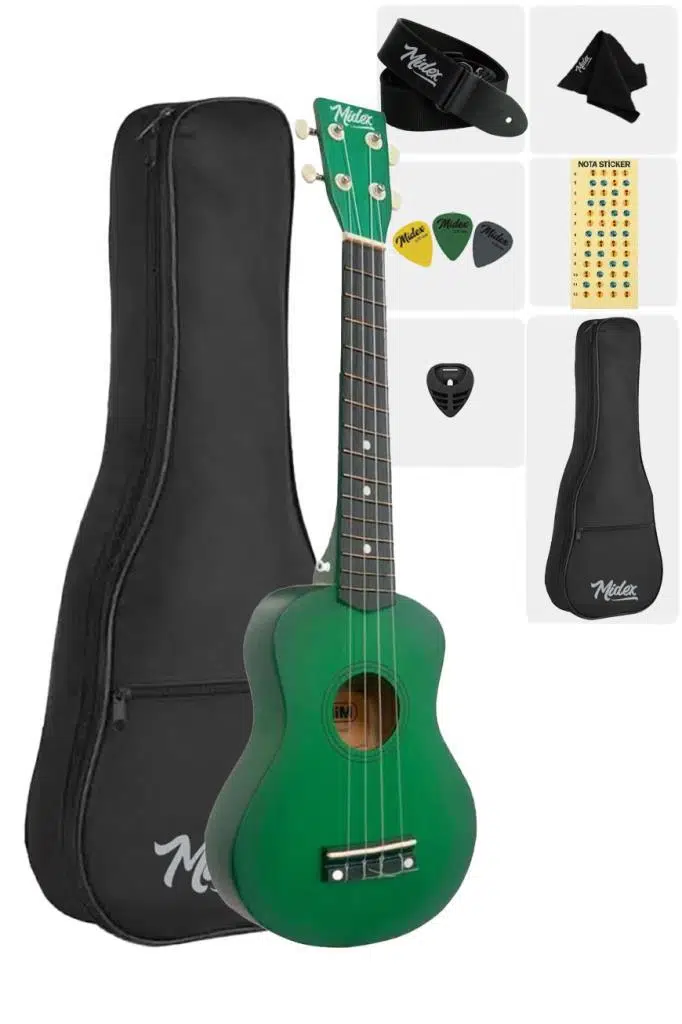 Midex UKX-233GR-OUT Concert Ukulele (OUTLET)