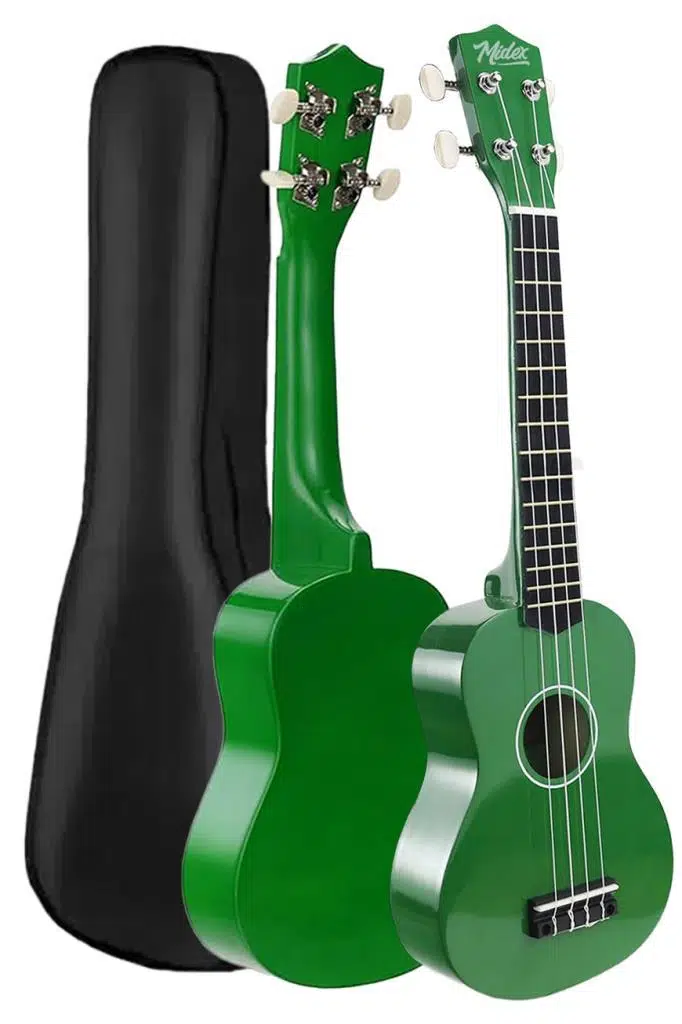 Midex UKX-233GR Yeşil Concert Ukulele (Askı Çanta Metod Pena) Midex UKX-233GR Yeşil Concert Ukulele (Askı Çanta Metod Pena)