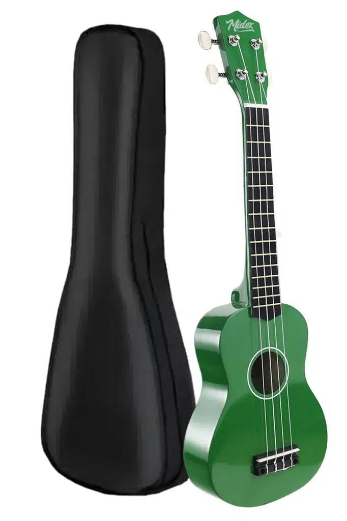 Midex UKX-233GR Yeşil Concert Ukulele (Askı Çanta Metod Pena) Midex UKX-233GR Yeşil Concert Ukulele (Askı Çanta Metod Pena)