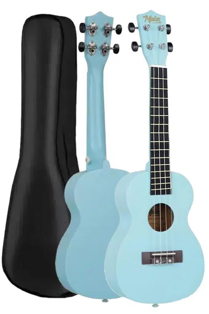 Midex UKX-233LTB Açık Mavi Concert Ukulele (Askı Çanta Metod Pena) Midex UKX-233LTB Açık Mavi Concert Ukulele (Askı Çanta Metod Pena)