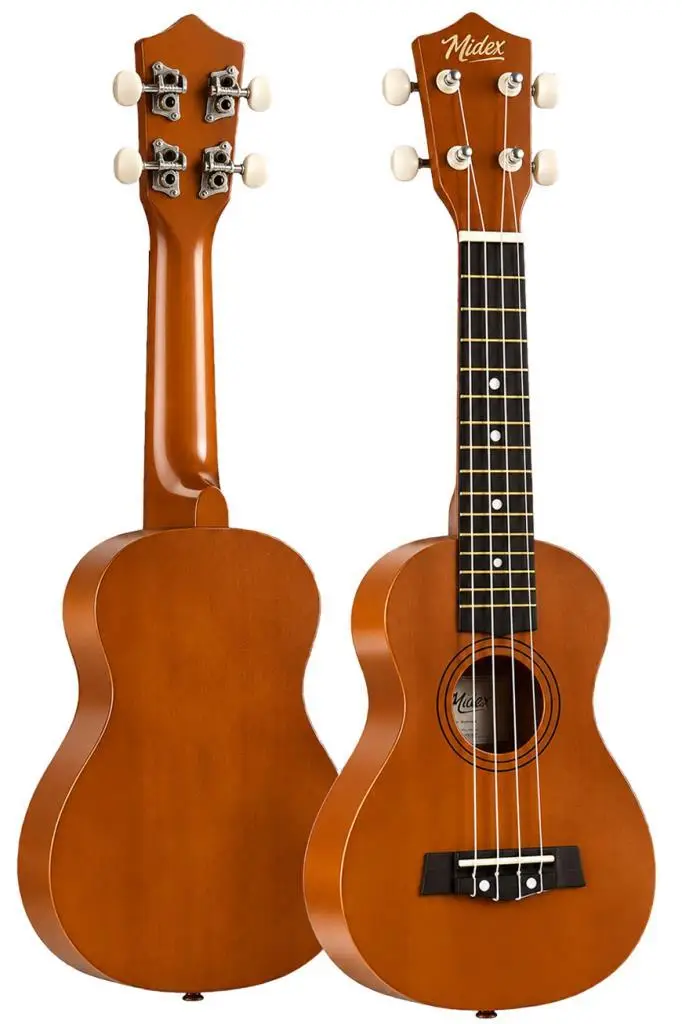 Midex UKX-233M Kahverengi Concert Ukulele (Askı Çanta Pena)