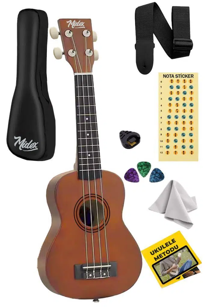 Midex UKX-233M-OUT Concert Ukulele (OUTLET)