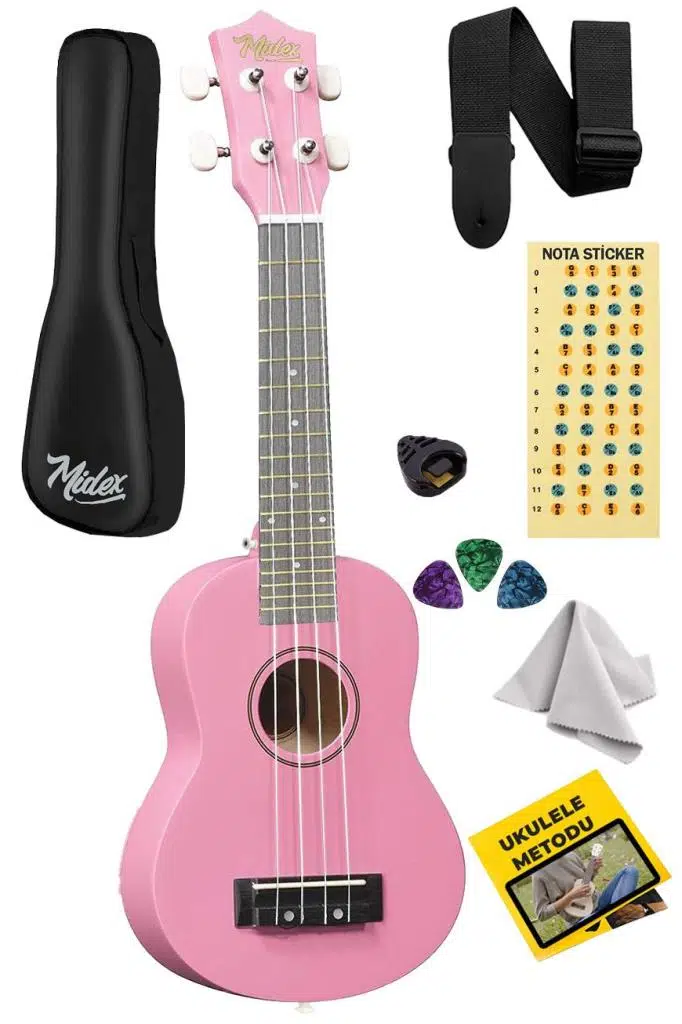 Midex UKX-233PK-OUT Concert Ukulele (OUTLET)