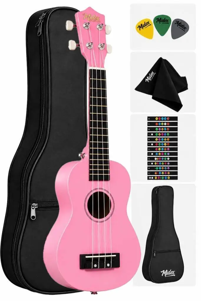 Midex UKX-233PK-OUT Concert Ukulele (OUTLET)