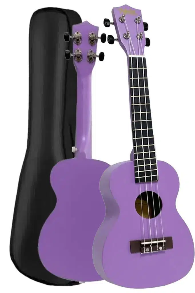 Midex UKX-233PRP Mor Concert Ukulele (Askı Çanta Metod Pena)