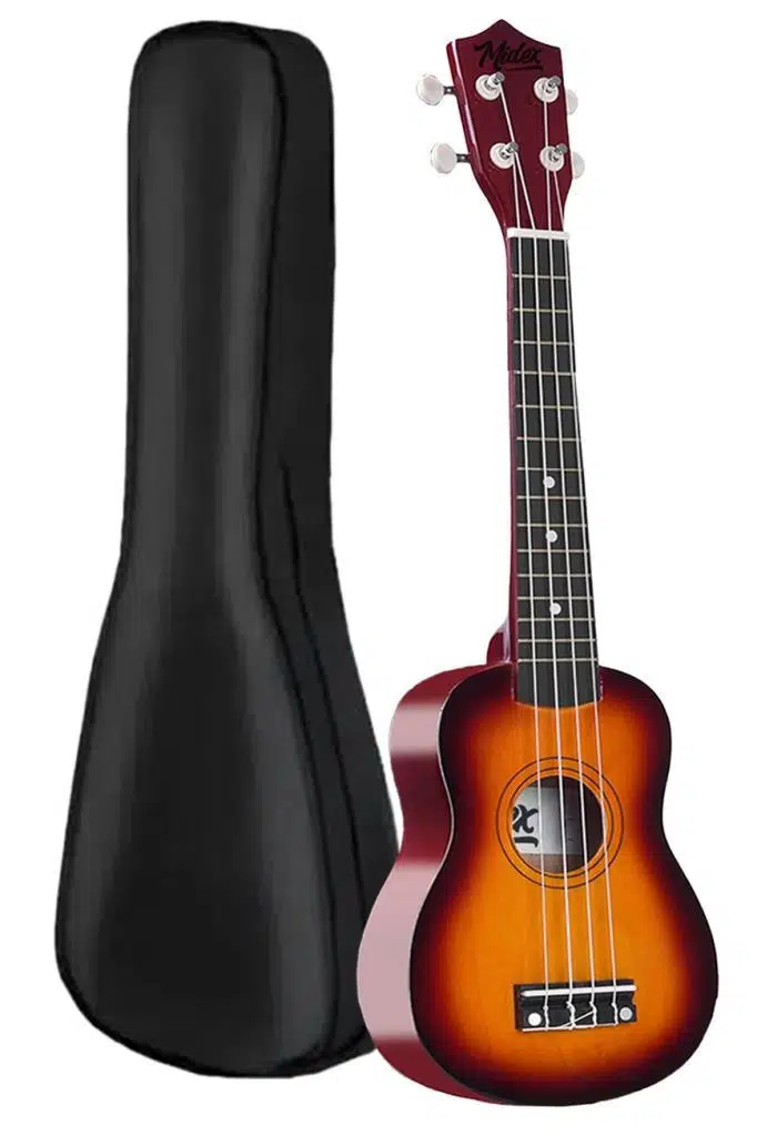 Midex UKX-233SB Sunburs Concert Ukulele (Askı Çanta Metod Pena) Midex UKX-233SB Sunburs Concert Ukulele (Askı Çanta Metod Pena)